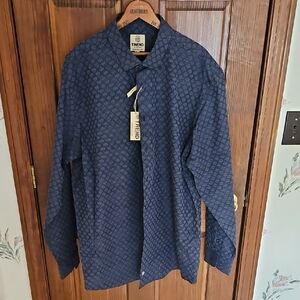 Men's 2XL Tall Dress Shirt F/X Fusion